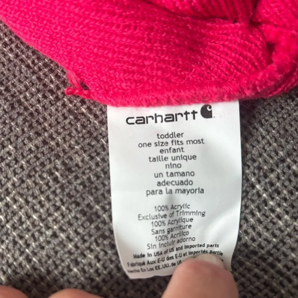 NWT Carhartt Toddler Beanie